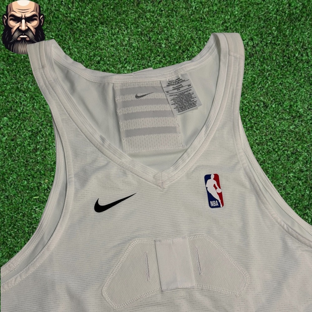 Nike Pro NBA Player Issue Training Tank Top White 880805-100 Men's Size 3XL-Tall - Picture 2 of 3